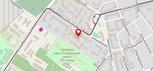 Бургерная на карте