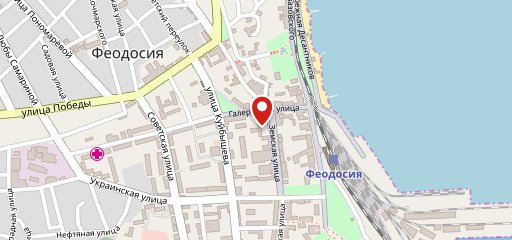 Бургер's Крымский на карте