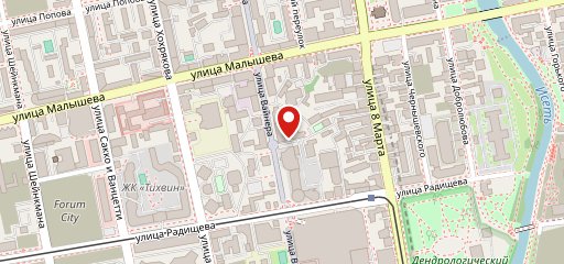 Бургерная на карте