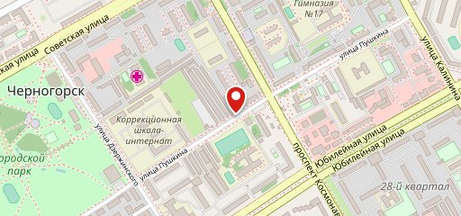 Бургеры на карте