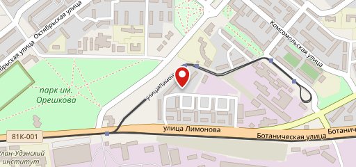 Бурятская кухня на карте