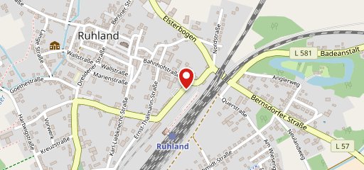 Bus Pick Ruhland на карте