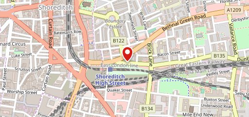 Busaba Shoreditch на карте
