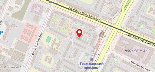 Буше на карте