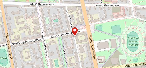 Бутерброд на карте