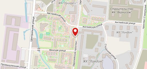 Бутерброд на карте