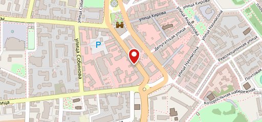 Бутерброд на карте