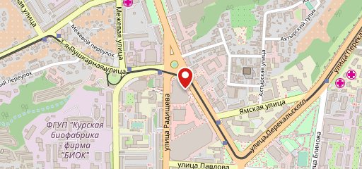 Быковский на карте