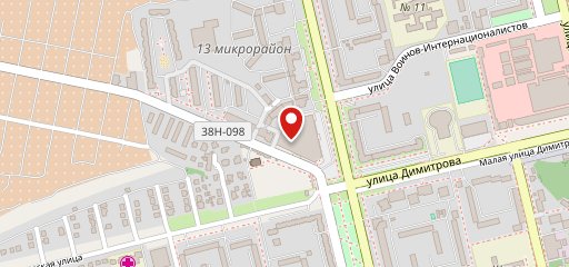 Быковский на карте
