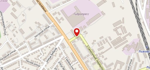 Столовая № 1 на карте
