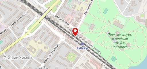 Фастфуд на карте