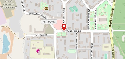 Фастфуд на карте