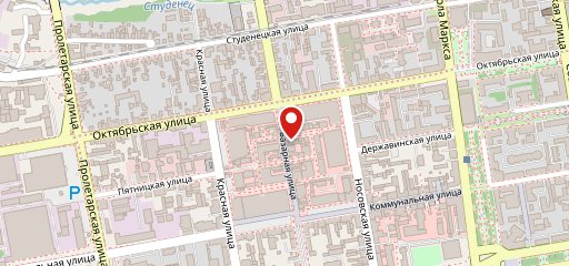 Киоск быстрого питания на карте