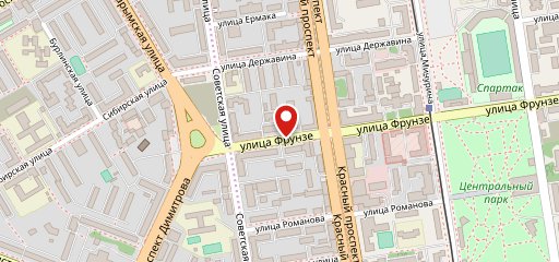 BySushi - Доставка Суши Новосибирск на карте
