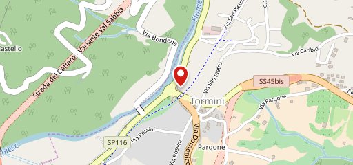 Ristorante Pizzeria Ca' Rossa на карте