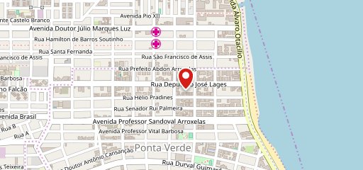 Toca do Calango Gastrobar da Fábrica на карте