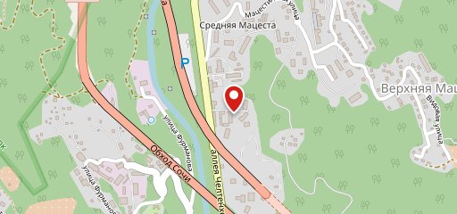 Аллея на карте