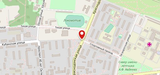 Бакинский очаг на карте