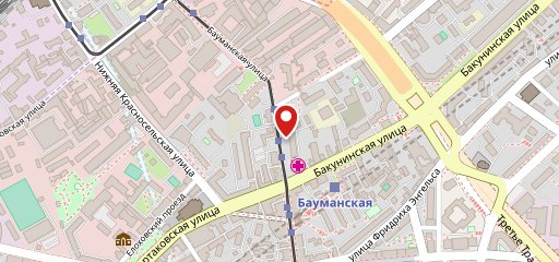 Генерал TSO, кафе-бар на карте