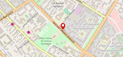 Бакари на карте