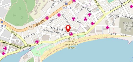 신라스테이 해운대 카페 на карте