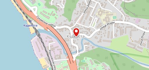 Кафе-столовая Искра на карте