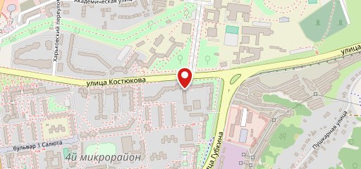 Комод на карте