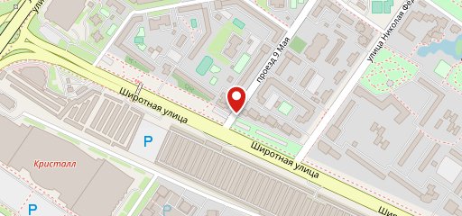 Чешский дворик на карте