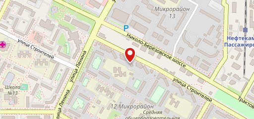 Кафе "Вкусная еда" на карте