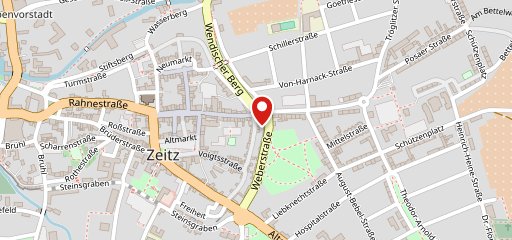 Cafe Fünf Zeitz на карте