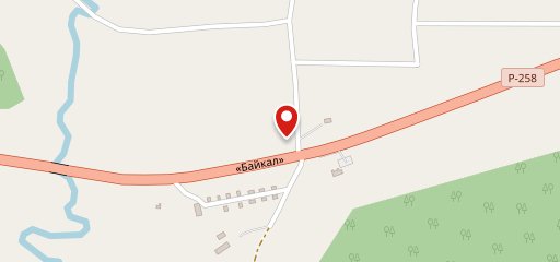 Поляна на карте