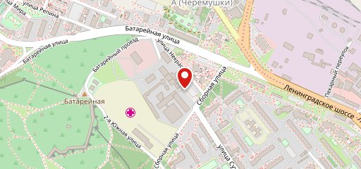 Поляна на карте