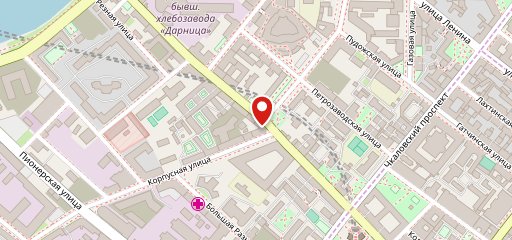 Кафе "Гурман" на карте