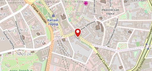 Кафе Института питания РАМН на карте