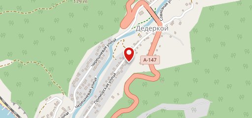 Каскад на карте