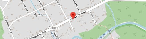 Хижина на карте