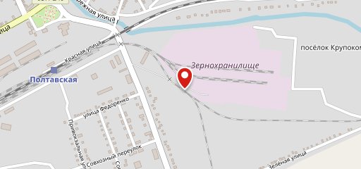 Кафе "Колосок" на карте