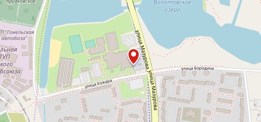 Льдинка Кафе Филиала ПК ОАО Гомельтранснефть Дружба на карте