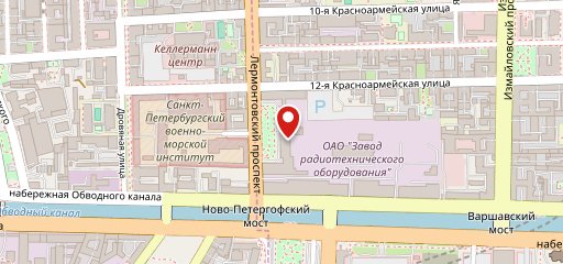 Кафе На Лермонтовском на карте