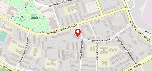 Кафе на Вострецова на карте