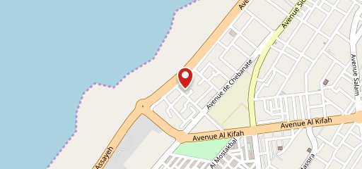 Café Nassamates Beach на карте
