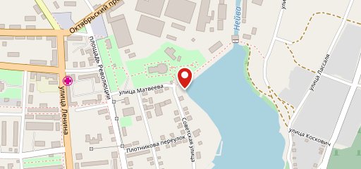 Старая пристань на карте
