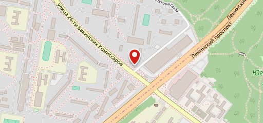 Кафе на ул. 26 Бакинских Комиссаров, 2А на карте