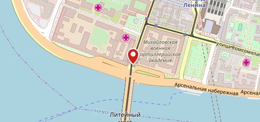 Кафе на ул. Академика Лебедева, 10Д лит. А на карте