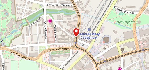 Кафе на Генделя на карте