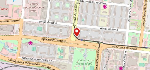 Кафе на ул. Горького, 55/1 на карте