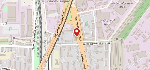 Кафе на Каширском шоссе, 3 корп. 1 на карте