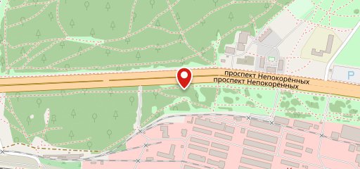 Кафе на проспекте Непокорённых, 57 корп. 1 на карте