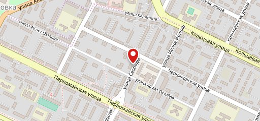Кафе на Свободы на карте