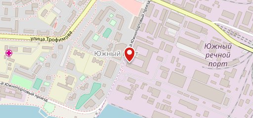 Кафе на Южнопортовом 2-м проезде, 14/22 на карте
